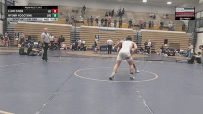 197 lbs Final - Luke Geog, Ohio State vs Ryder Rogotzke, Ohio State - UNATT