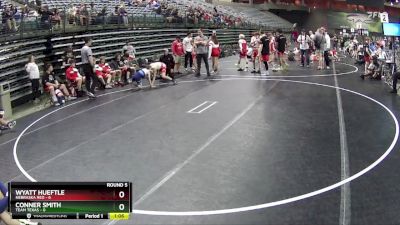 80 lbs Round 5 (6 Team) - Wyatt Hueftle, Nebraska Red vs Conner Smith, Team Texas