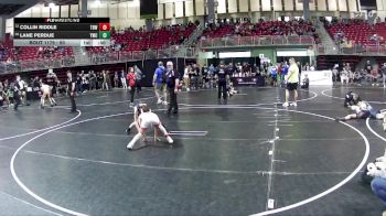 90 lbs Cons. Round 3 - Lane Perdue, York Wrestling Club vs Collin Riddle, The Best Wrestler