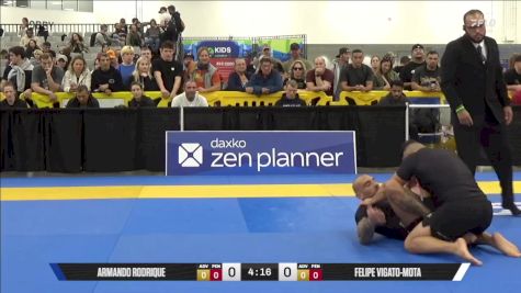 Felipe Vigato-Mota vs Armando Rodriguez Perez Jr. 2025 World IBJJF Jiu-Jitsu No-Gi Championship