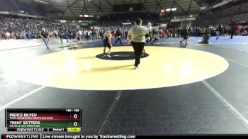155 lbs Champ. Round 1 - Pierce Bilyeu, Team Aggression Wrestling Club vs Trent Seitters, Colville USA WRESTLING