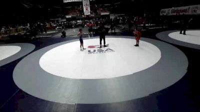 67 lbs Champ. Round 2 - Jayden Kai Villamil, Poway Wrestling vs Rees Cohen, LAWC