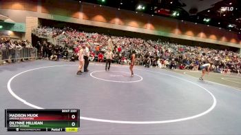 120 lbs Cons. Round 3 - Dilynne Milligan, Spanish Springs vs Madison Muok, Lincoln (Stockton)