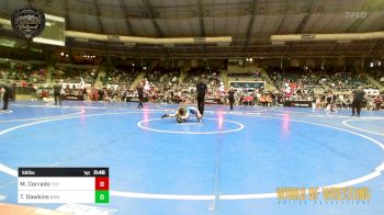 58 lbs Semifinal - Max Corrado, The Best Wrestler vs Talmadge Dawkins, Roundtree Wrestling Academy