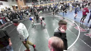 126 lbs Quarterfinal - Trevor Anderson, Orting vs Cole Armstrong, Coeur D`Alene High School