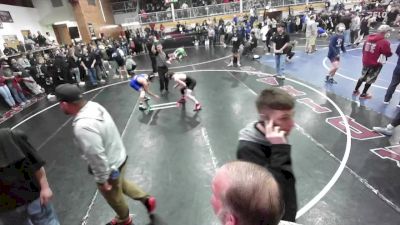 126 lbs Quarterfinal - Trevor Anderson, Orting vs Cole Armstrong, Coeur D`Alene High School