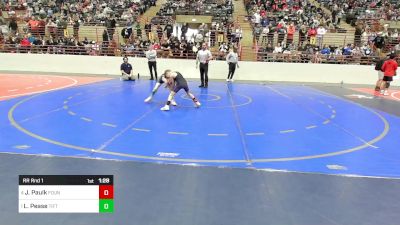 61 lbs Rr Rnd 1 - Jaxon Paulk, Foundation Wrestling vs Landon Pease, Tift Wrestling Academy