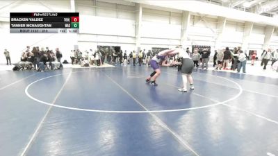 215 lbs Champ. Round 3 - Bracken Valdez, Tooele vs Tanner McNaughtan, Wasatch