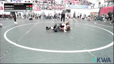 88 lbs Consi Of 4 - Matthew Aaron, Noble Takedown Club vs Xylin Pennington, Henryetta Knights Wrestling Club