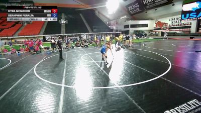 120 lbs Kyra McMahon, Montana HS Girls vs Seraphim Peralta, California HS Girls