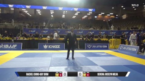 Serena Jocelyn Mejia vs Rachel Ching-Kay Shim 2026 Pan Jiu Jitsu IBJJF Championship