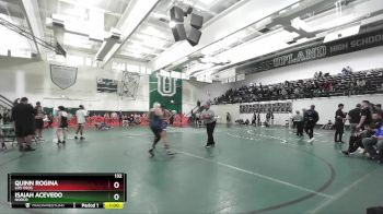 132 lbs Cons. Round 4 - Isaiah Acevedo, Norco vs Quinn Rogina, Los Osos