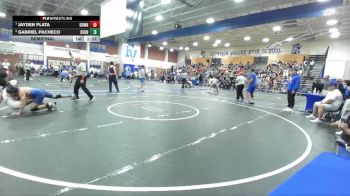 132 lbs Semifinal - Gabriel Pacheco, Central Union vs Jayden Plata, Downey