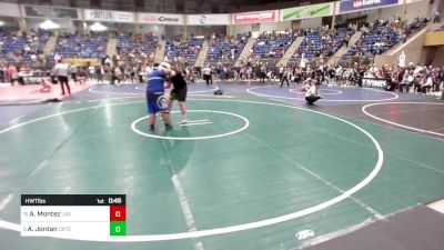 Consi Of 8 #2 - Alano Montez, Las Animas vs Aaron Jordan, Ortega Middle School