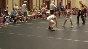 92 lbs Semis & 1st Wrestleback (8 Team) - Collin Beattie, Armory Red vs Corbin Schneider, Armory Blue