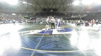 Boys 1B/2B 285 Champ. Round 1 - Blake Roberts, Rainier vs Elijah King, Onalaska
