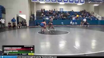 149 lbs Quarterfinal - Andrew Steinhardt, Wisconsin-Platteville vs Devinaire Hayes, Dubuque