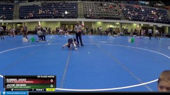 65 lbs 1st Place Match - Jacob Graber, Summit Wrestling Academy vs Gabriel Jasso, Pursuit Wrestling Minnesota