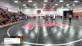 184 lbs Quarterfinal - Robert Gurley, Indianapolis vs Brooks Sacharczyk, Little Rock