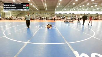 85 lbs Rr Rnd 3 - Matteo Danise, Mat Assassins Blue vs Mason Martinez, Brawler Elite