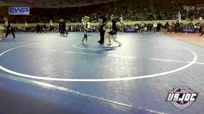 57 lbs Semifinal - Delanie Wartchow, Shelton Wrestling Academy vs Stella McCarther, Weatherford Youth Wrestling