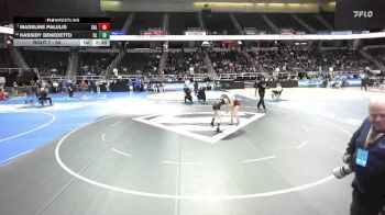 94 lbs Champ. Round 1 - Madeline Palulis, Salem-Cambridge-2 vs Kassidy Benedetto, Chautauqua Lake-6