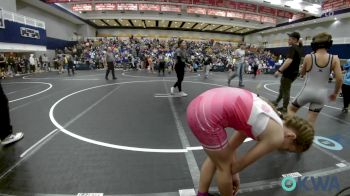 80-85 lbs Consolation - Adyson Wagner, Choctaw Ironman Youth Wrestling vs Jett Parker, Deer Creek Wrestling Club