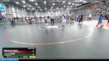 92 lbs Champ. Round 1 - Kael Bailey, Deer Park Ironman Wrestling Club vs Bruin Bloomer, Oregon