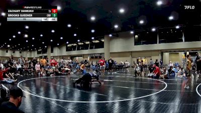 70 lbs Round 3 (6 Team) - Zachary Dawejko, Team Arkansas vs Brooks Queener, Crossroads Wrestling