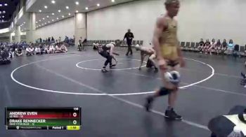 138 lbs Semis & Wb (16 Team) - Drake Rennecker, Ohio Titan Blue vs Andrew Even, SD Red