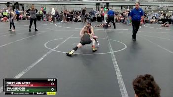 60 lbs Round 1 (4 Team) - Evan Bender, Mat Warriors Green vs Brett Van Acter, All I See Is Gold Academy