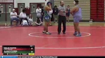 285 lbs Semifinal - Eldrich Flores, Providence Cristo Rey vs Nolan Martin, Perry Meridian