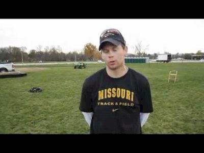 Missouri men's Coach Joe Lynn interview 2011 NCAA DI XC Midwest Regionals