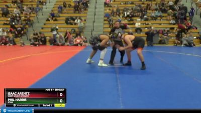 Round 3 - Isaac Arentz, West Salem Bangor vs Phil Harris, STMA