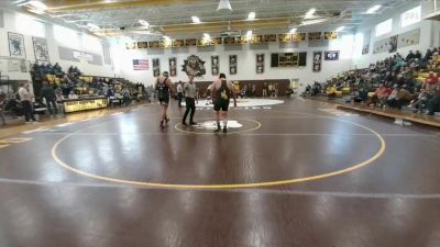 285 lbs Champ. Round 1 - ROLAND BURTON, Wyoming Indian vs Fernando Pena, Shoshoni