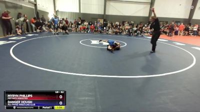 62 lbs Round 1 - Myryn Phillips, Mat Rats Rebooted vs Danger Hough, All-Phase Wrestling Club