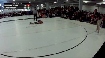 24 lbs Quarterfinal - Ayden Kruger, Wisner Rec Wrestling Club vs DeShawn Kearns, Beatrice Wrestling Club