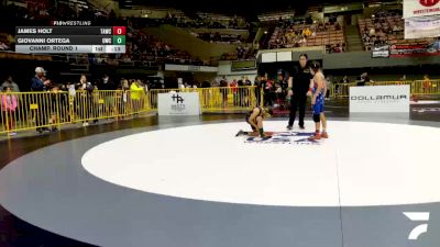 Intermediate Boys - 84 lbs Champ. Round 1 - Antonio Barragan, Manteca Cobras Wrestling Club vs Abel Guerrero, The Grappling Group