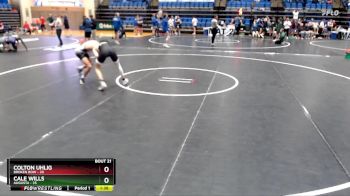 126 lbs Round 3 - Colton Uhlig, Broken Bow vs Cale Wills, Augusta