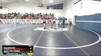 113 lbs Champ. Round 1 - Isaac Loyd-Mendez, Monache vs Max Mendoza, Redwood