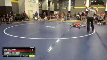 73 lbs Round 1 (12 Team) - Alleena Johnson, Summit Wrestling Academy vs Zoe Sullivan, Grand View