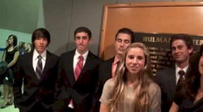 Ohio State men and ladies on Blue Carpet NCAA XC 2011