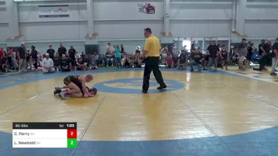 85-S lbs Consi Of 16 #2 - Cole Perry, OH vs Landon Newbold, OH