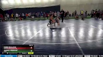 129 lbs Cons. Round 2 - Harris Meekhof, Ares vs Chris Bullock, Dragon Wrestling Club