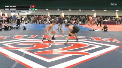 138 lbs Consi Of 32 #1 - Kane Dauber, IL vs Gabe Rogers, NC