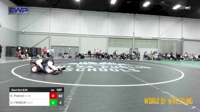 160 lbs Rr Rnd 2 - Eric Poland, Untouchables 12u Red vs URIAH FRAGUA, MOJO 12u