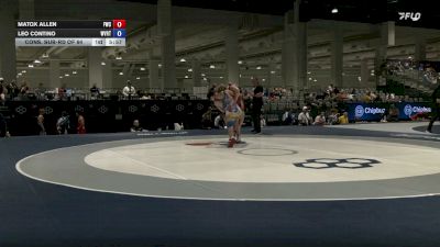 74 kg Cons. Sub-rd Of 64 - Matox Allen, Flames Wrestling Club vs Leo Contino, WVRTC