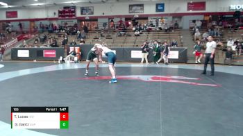 165 lbs Quarterfinal - Shane Gantz, UW-Parkside vs Ty Lucas, Central Oklahoma