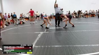 105/112 Round 4 - Penelope Hall-Philbrick, Soda City Wrestling vs Paezlie Kerr, F-5 Grappling