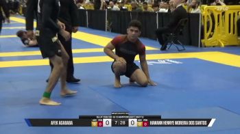 Hawann Hennye Moreira Dos Santos vs Afek Agababa 2026 Pan IBJJF Jiu-Jitsu No-Gi Championship